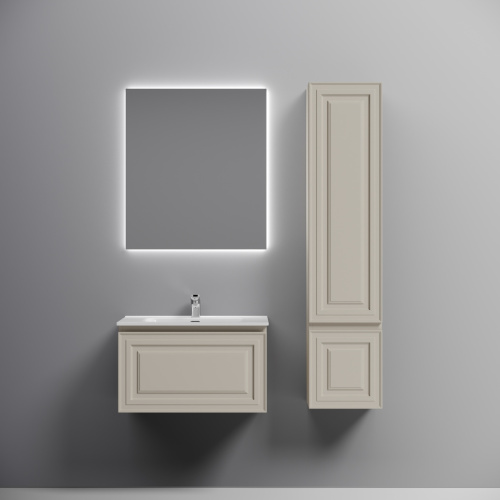 Тумба под раковину Sancos Very VR70CE 70х40 подвесная цвет бежевый - фото 2